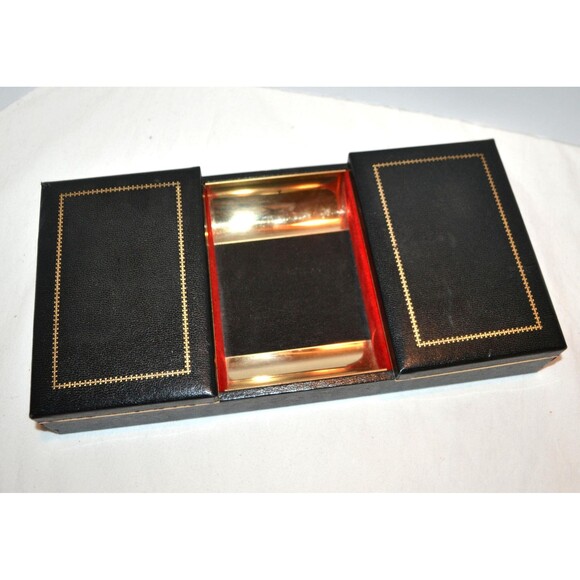 Vintage Mens Jewelry Box with Center Catch All Mid Century - Picture 2 of 6